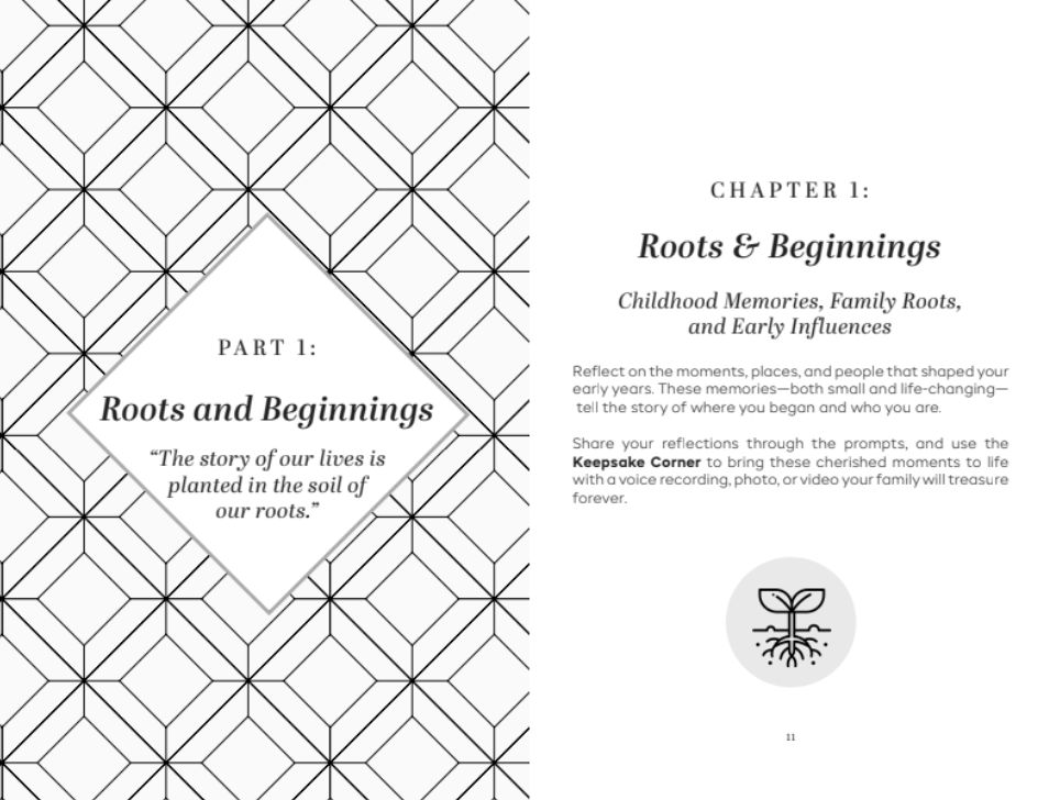Custom formatting example - chapter opener